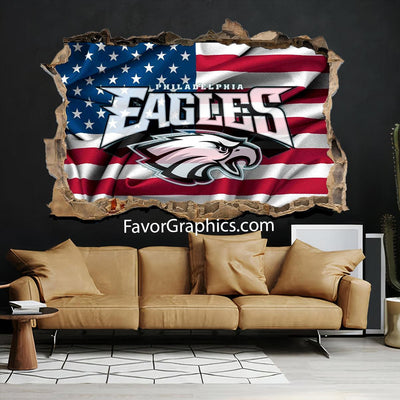 Philadelphia Eagles Vinyl Wall Art Decal Sticker Poster Print Mural