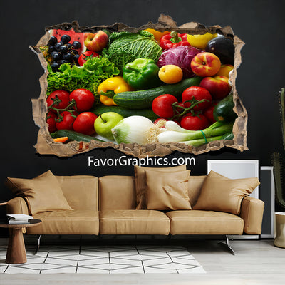 Vegetable Vinyl Wall Art Decal Sticker Poster Print Mural