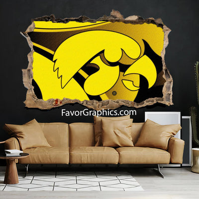 Iowa Hawkeyes Vinyl Wall Art Decal Sticker Poster Print Mural