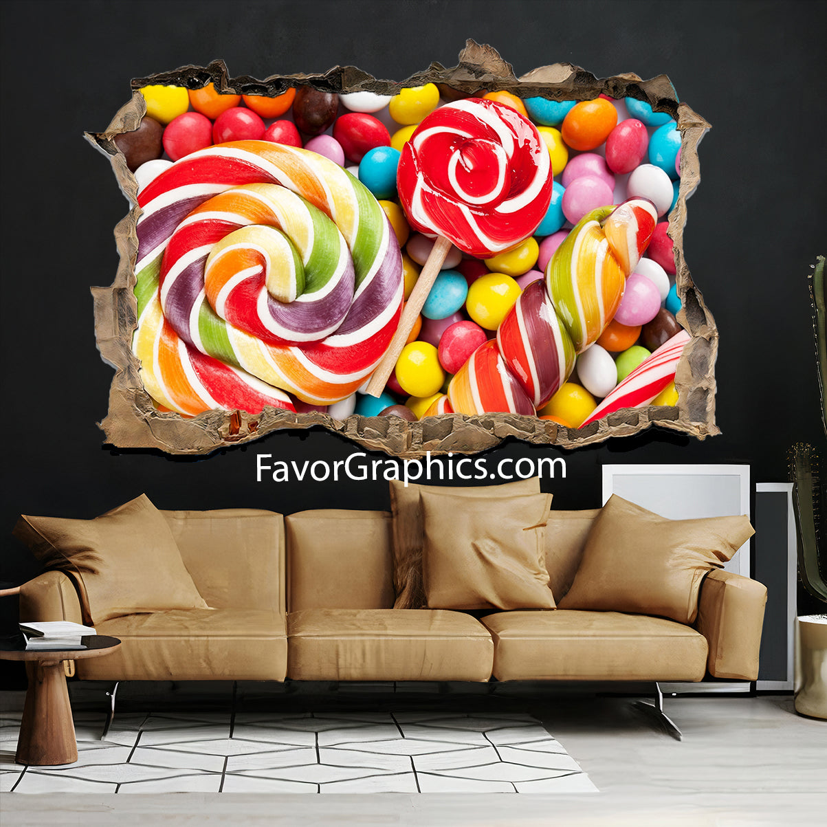 Candy Vinyl Wall Art Decal Sticker Poster Print Mural