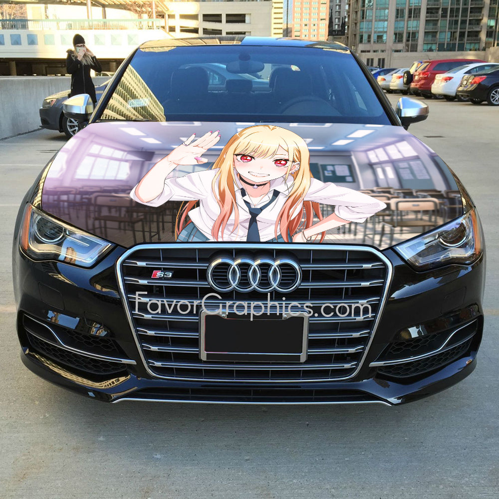 Marin Kitagawa Itasha Car Vinyl Hood Wrap Decal Sticker