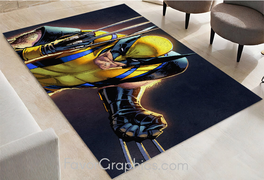 Wolverine Home Bedroom Decor Rug Carpet Mat