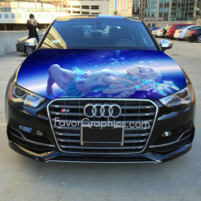 Kiana Kaslana Itasha Car Vinyl Hood Wrap Decal Sticker