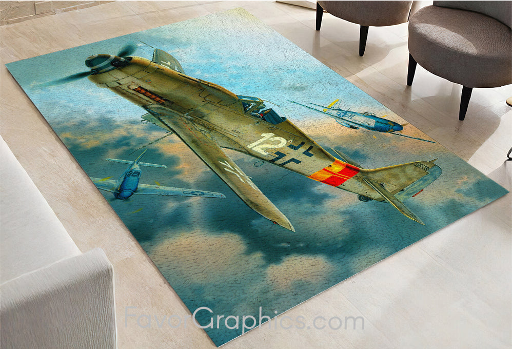 Aircraft Home Bedroom Decor Rug Carpet Mat