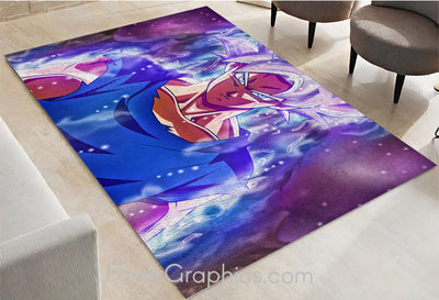 Ultra Instinct Goku Home Bedroom Decor Rug Carpet Mat