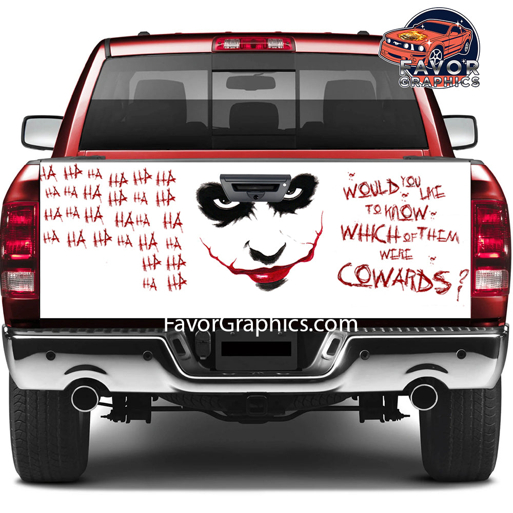 Joker Tailgate Wraps For Trucks SUV Vinyl Wrap