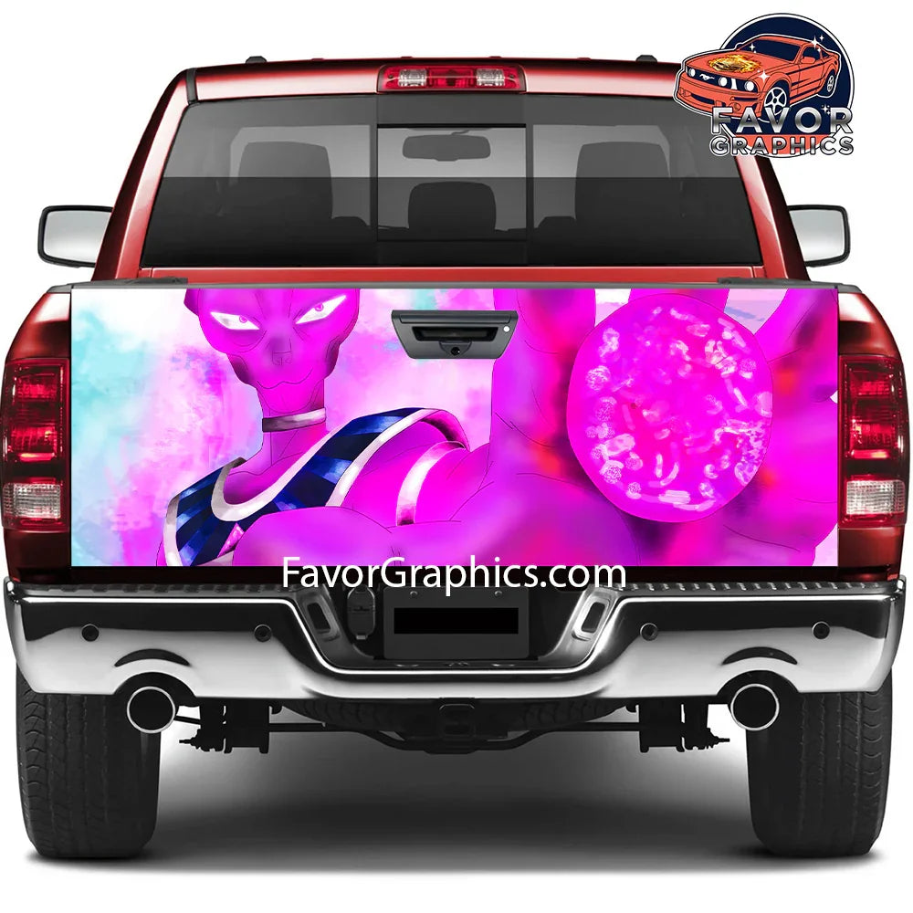 Beerus Dragon Ball Tailgate Wraps For Trucks SUV Vinyl Wrap