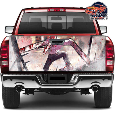 Denji Tailgate Wraps For Trucks SUV Vinyl Wrap