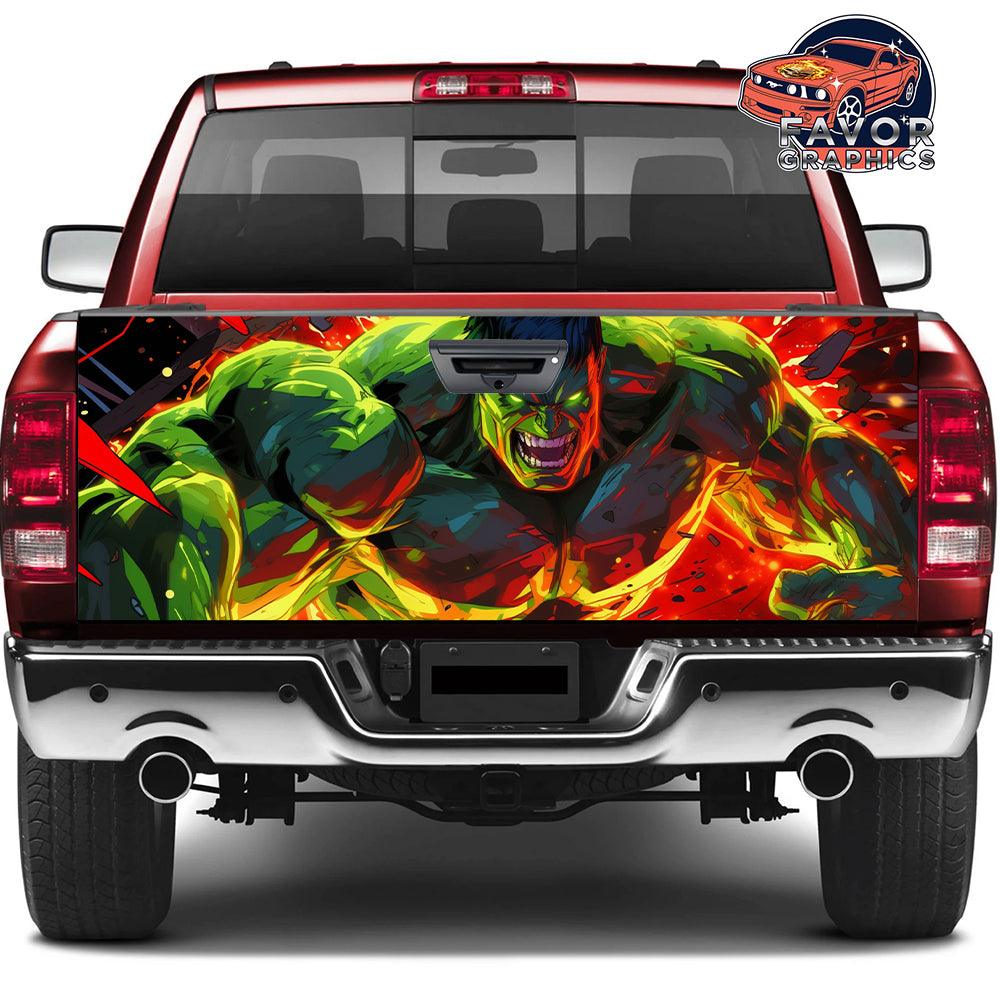 Hulk Tailgate Wraps For Trucks SUV Vinyl Wrap