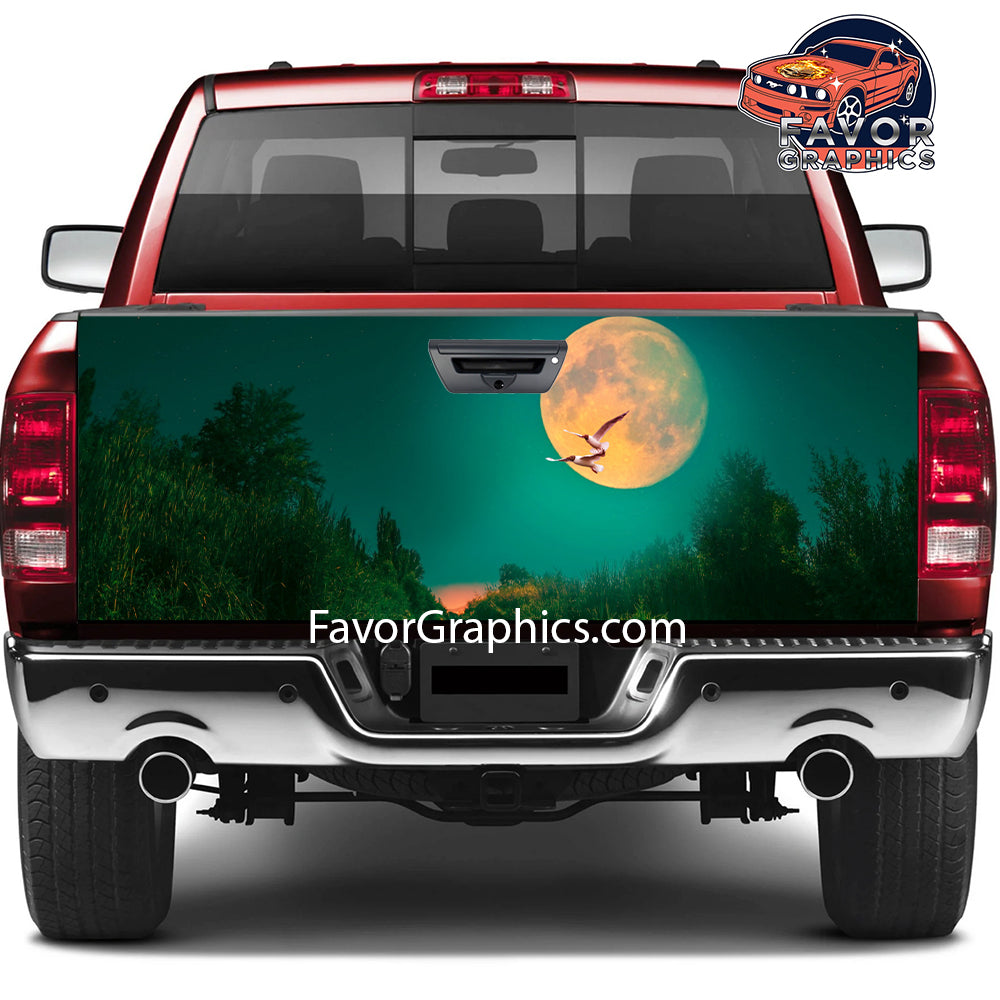 Full Moon Tailgate Wraps For Trucks SUV Vinyl Wrap