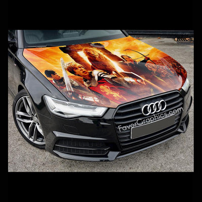 Chronicles of Narnia Itasha Car Vinyl Hood Wrap Decal Sticker