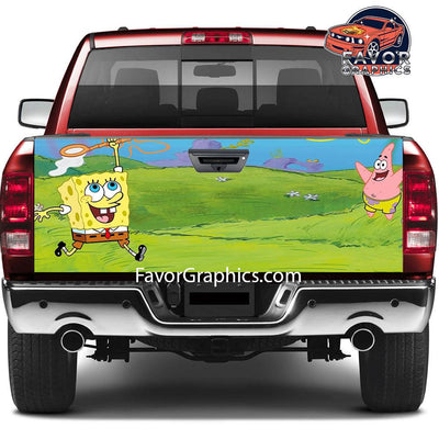 Spongebob Tailgate Wraps For Trucks SUV Vinyl Wrap