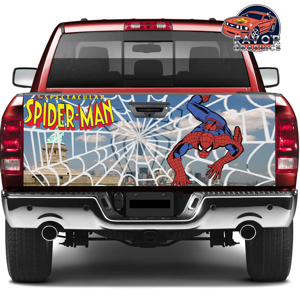 Spider-Man Tailgate Wraps For Trucks SUV Vinyl Wrap