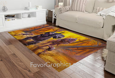 Dinosaur Home Bedroom Decor Rug Carpet Mat