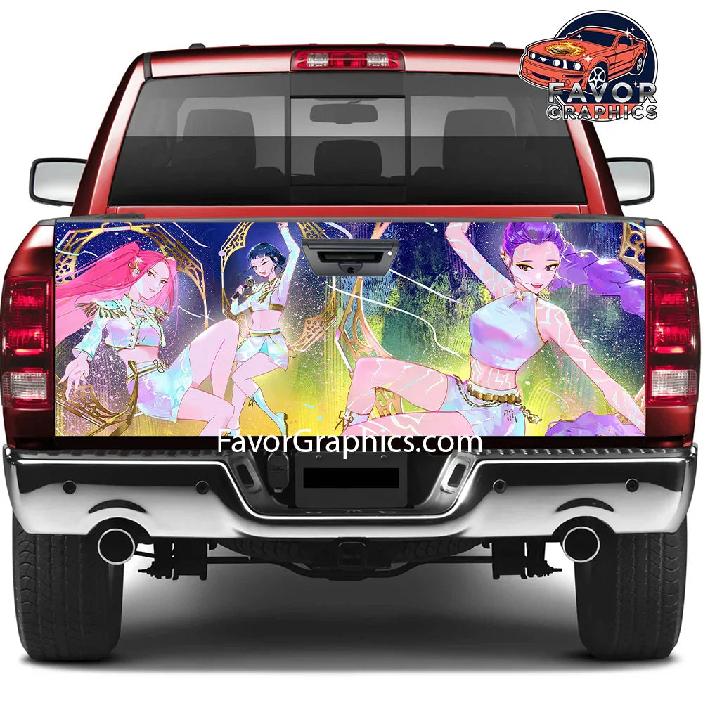 Huntrix HUNTR/X Kpop Demon Hunters Tailgate Wraps