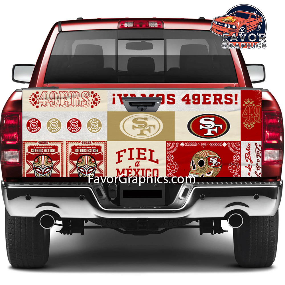 San Francisco 49ers  Tailgate Wraps For Trucks SUV Vinyl Wrap