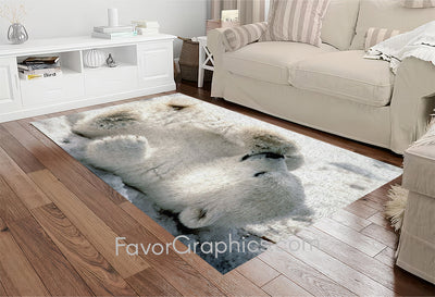 Polar Bear Home Bedroom Decor Rug Carpet Mat