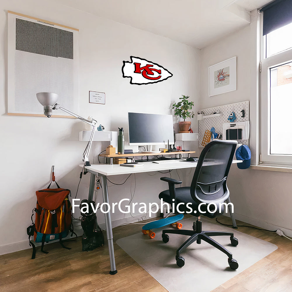 Kansas City Chiefs Home Room Wall Vinyl Decal Sticker Mural Poster