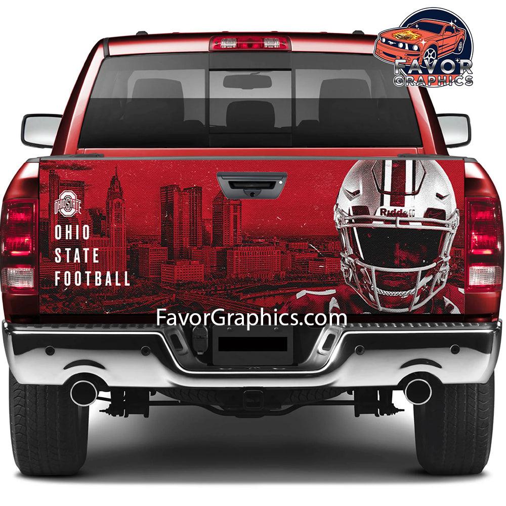 Ohio State Buckeyes Tailgate Wraps For Trucks SUV Vinyl Wrap