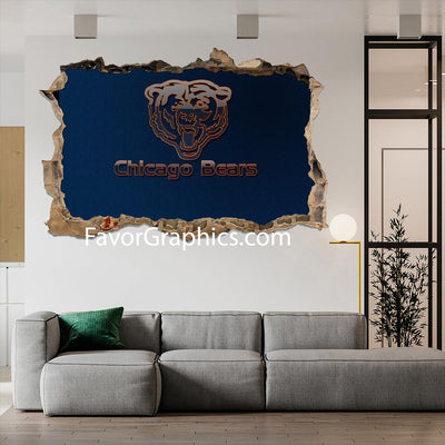 Chicago Bears Vinyl Wall Art Decal Sticker Poster Print Mural