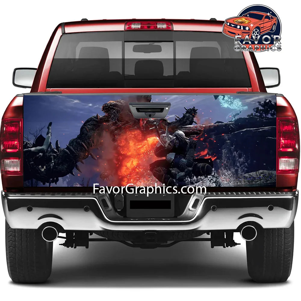 Elden Ring Nightreign Tailgate Wraps For Trucks SUV Vinyl Wrap