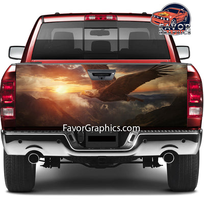 Bald Eagle Tailgate Wraps For Trucks SUV Vinyl Wrap