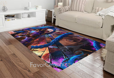 Jinx (League Of Legends) Home Bedroom Decor Rug Carpet Mat