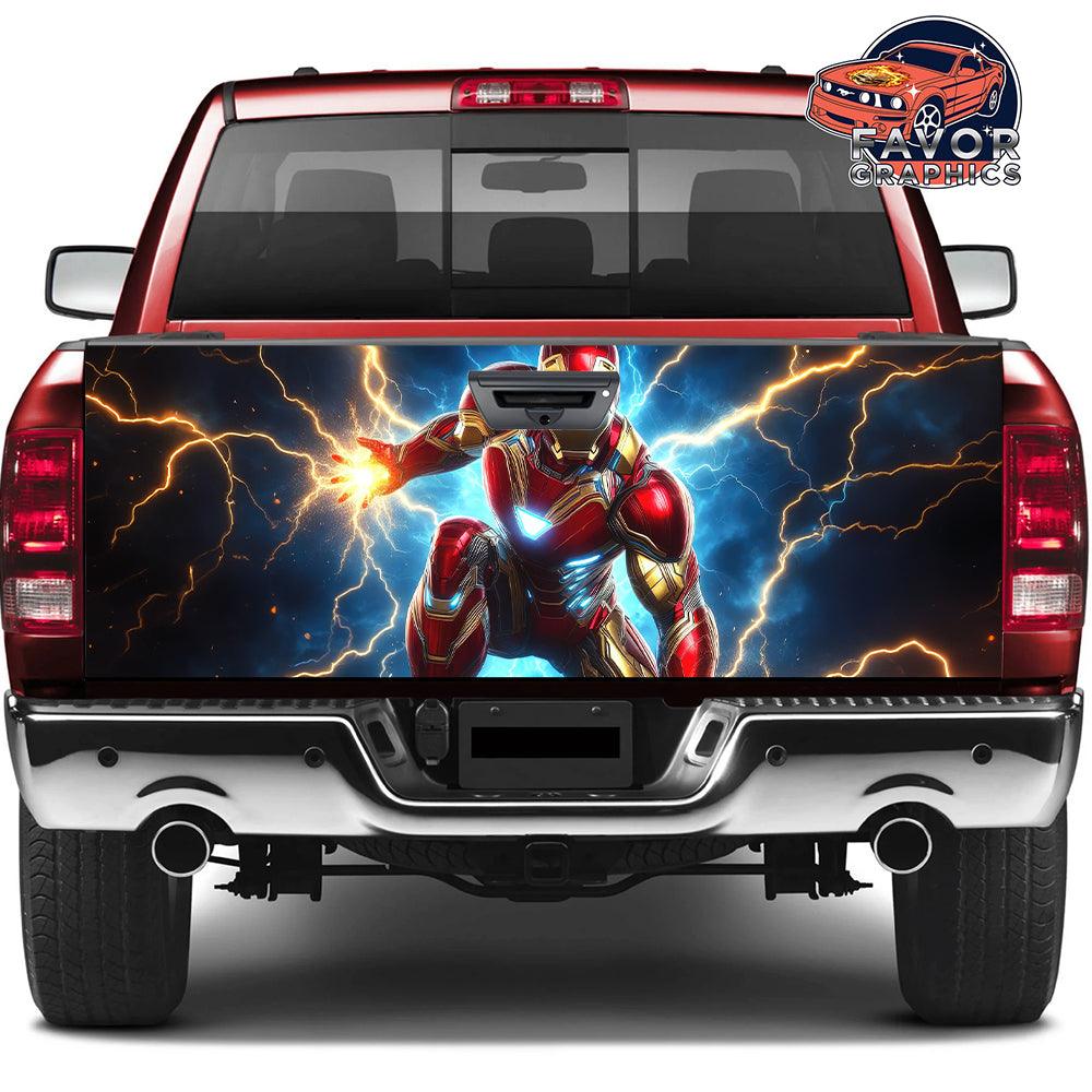 Iron Man Tailgate Wraps For Trucks SUV Vinyl Wrap