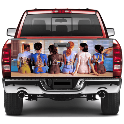 Pink Floyd Back Catalogue Poster Tailgate Wraps For Trucks SUV Vinyl Decals Sticker