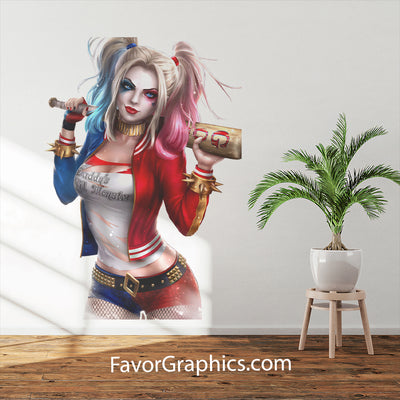 Harley Quinn Home Room Wall Vinyl Decal Sticker Mural Poster