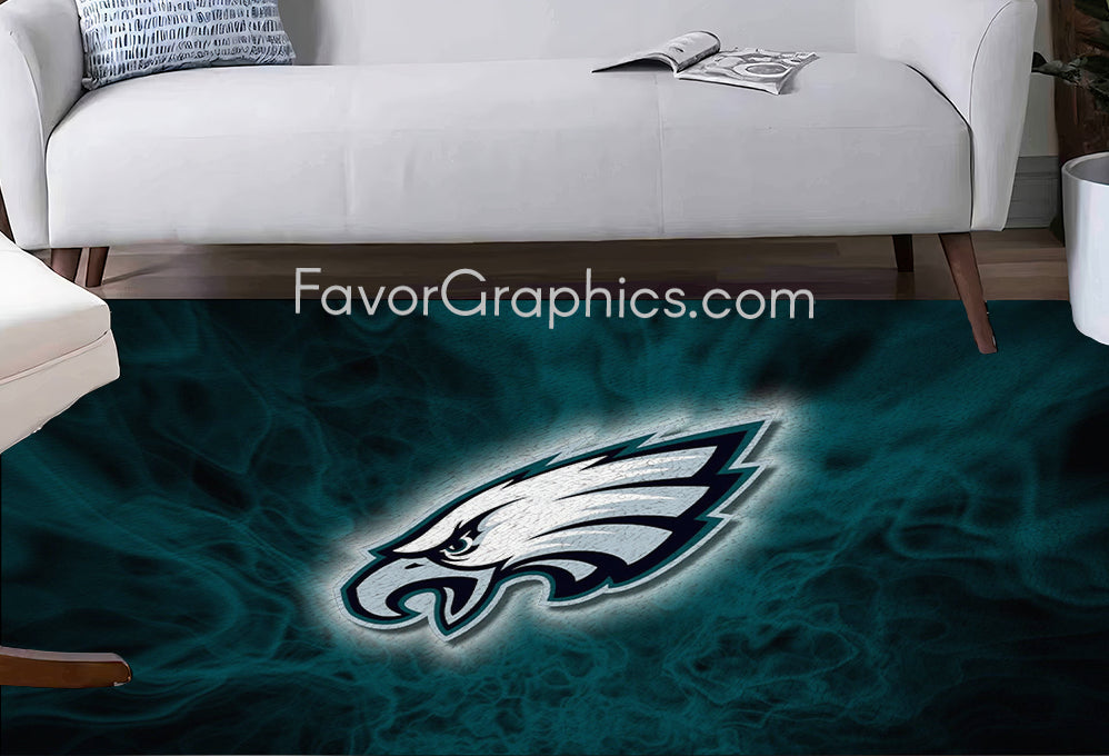 Philadelphia Eagles Home Bedroom Decor Rug Carpet Mat