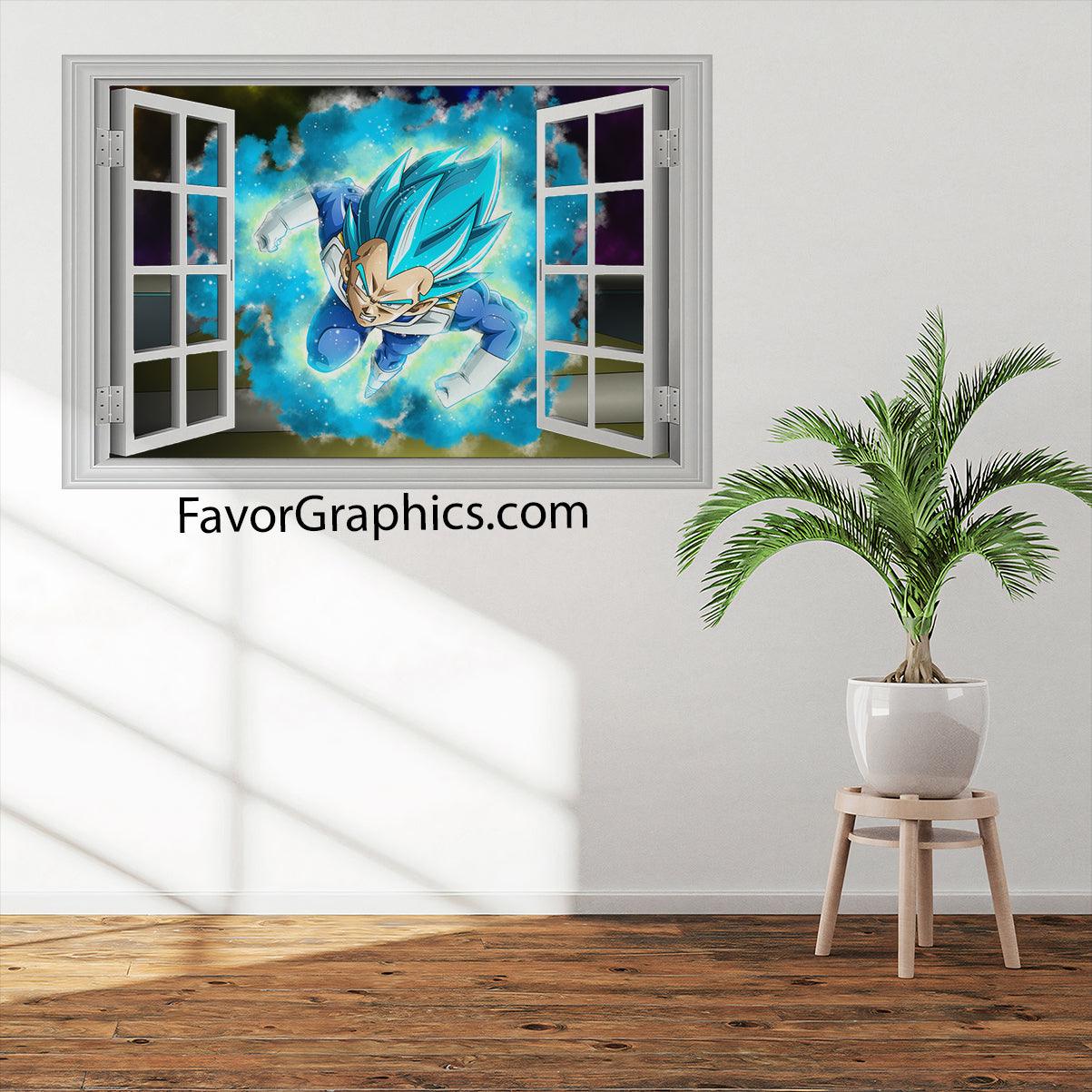 Vegeta Vinyl Wall Art Decal Sticker Poster Print Mural