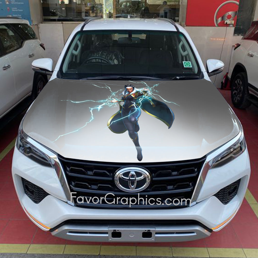 X-Men's Storm Ororo Munroe Itasha Car Vinyl Hood Wrap