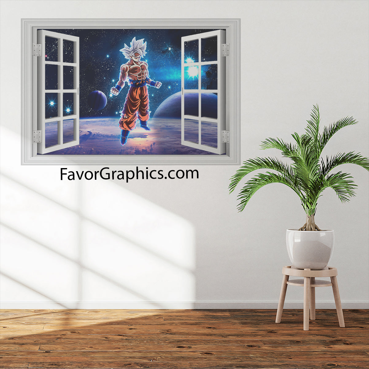 Ultra Instinct Goku Vinyl Wall Art Decal Sticker Poster Print Mural