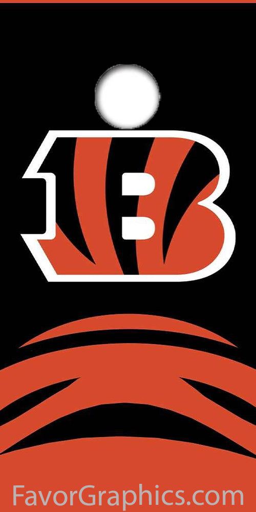 Cincinnati Bengals Cornhole Wood Board Skin Vinyl Wrap Decal Sticker