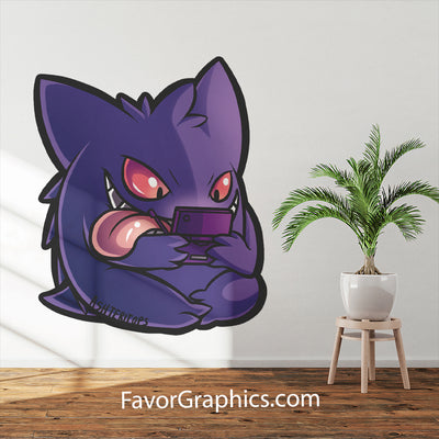 Gengar (Pokemon) Home Room Wall Vinyl Decal Sticker Mural Poster