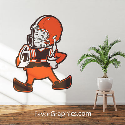 Cleveland Browns Home Room Wall Vinyl Decal Sticker Mural Poster