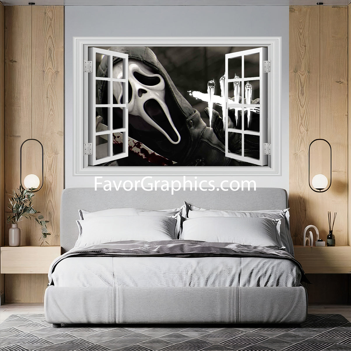 Scream Ghostface Vinyl Wall Art Decal Sticker Poster Print Mural