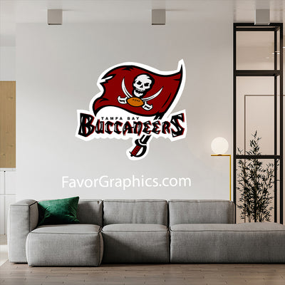 Tampa Bay Buccaneers Home Room Wall Vinyl Decal Sticker Mural Poster