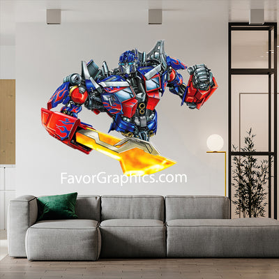 Optimus Prime Home Room Wall Vinyl Decal Sticker Mural Poster