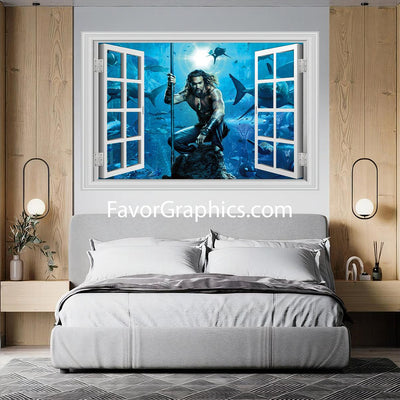 Aquaman Vinyl Wall Art Decal Sticker Poster Print Mural