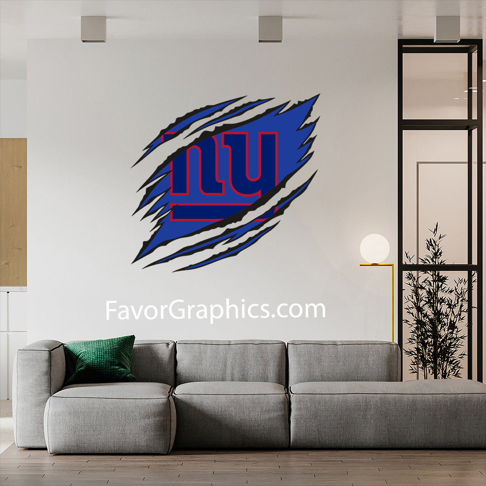 New York Giants Home Room Wall Vinyl Decal Sticker Mural Poster