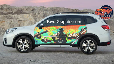 Roronoa Zoro Car Door Vinyl Wrap Decal Sticker