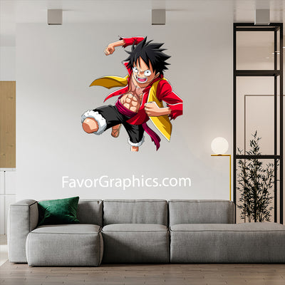 Monkey D. Luffy Home Room Wall Vinyl Decal Sticker Mural Poster