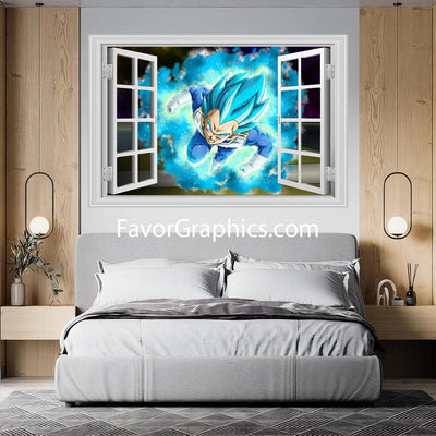 Vegeta Vinyl Wall Art Decal Sticker Poster Print Mural