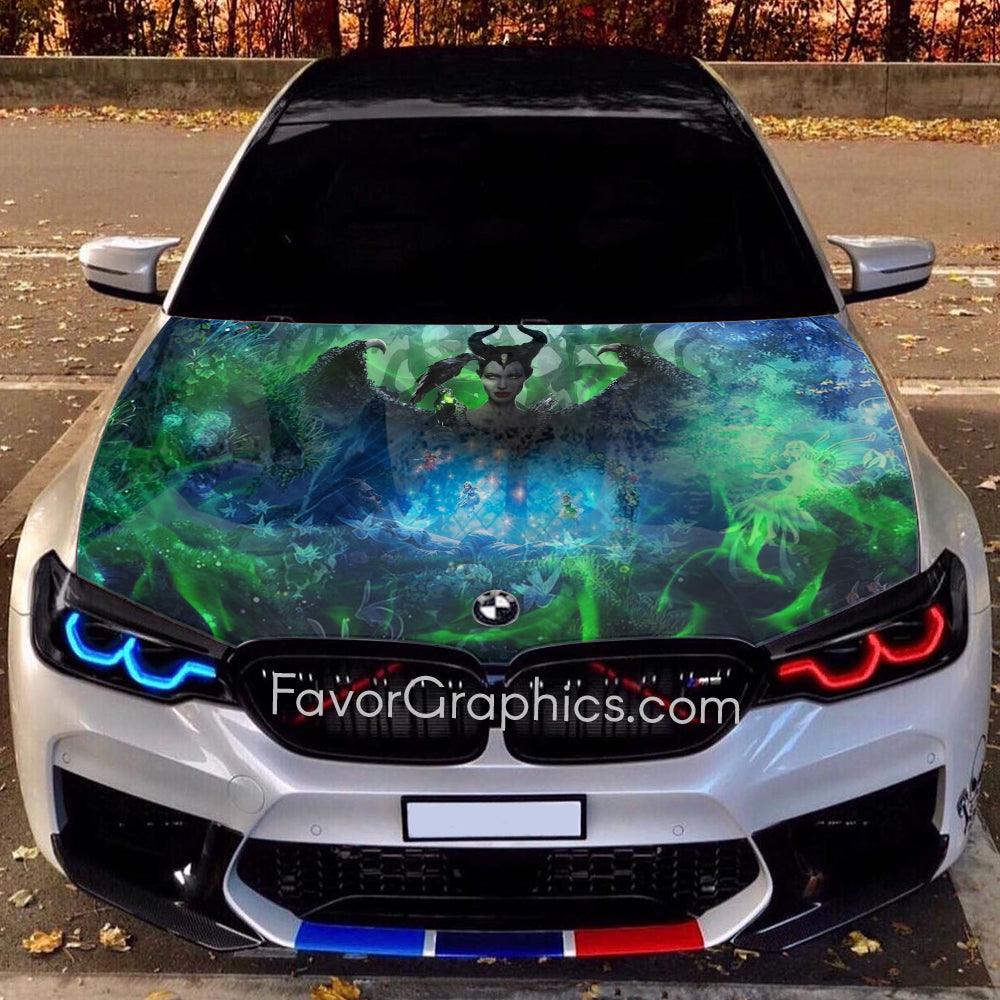 Maleficent  Itasha Car Vinyl Hood Wrap