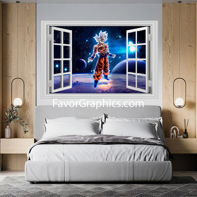 Ultra Instinct Goku Vinyl Wall Art Decal Sticker Poster Print Mural