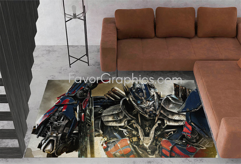 Optimus Prime Home Bedroom Decor Rug Carpet Mat