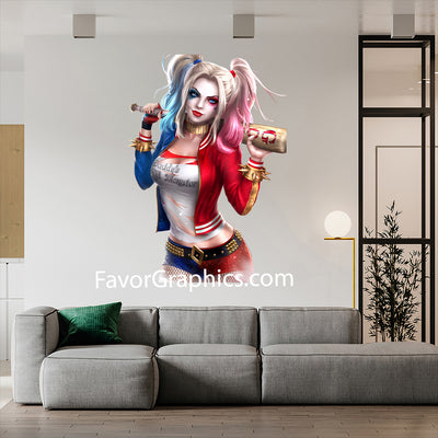 Harley Quinn Home Room Wall Vinyl Decal Sticker Mural Poster