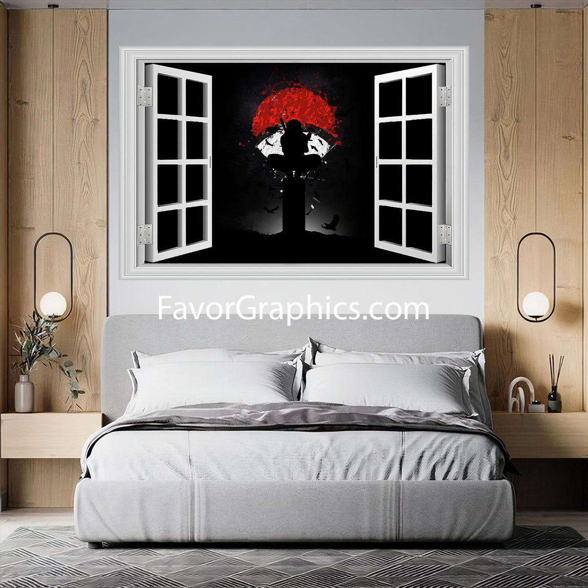 Itachi Uchiha Vinyl Wall Art Decal Sticker Poster Print Mural